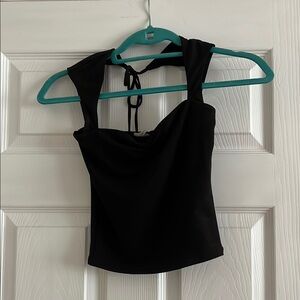 Elegant Black Women's Top